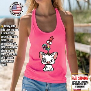 Hei Girl Hei Moana Tank Top, Disney Princess Moana Tank Top, Disney Trip, Disneyland Vacation Group Tank Tee image 9