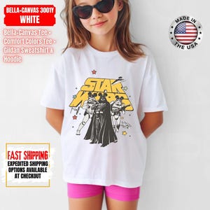 Disney Star Wars Shirt, Mandalorian Sweatshirt, Darth Vader Comfort Colors Shirt, Chewbacca Shirt, Star Jedi Shirt, Luke Skywalker Tee image 8