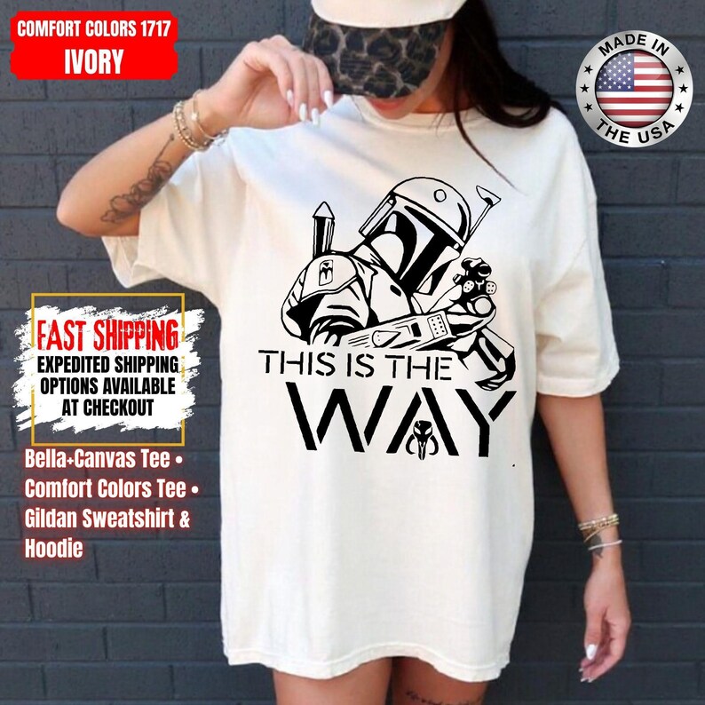 Camiseta Disney Star Wars, sudadera Mandalorian, camiseta de colores cómodos de Darth Vader, camiseta de Chewbacca, camiseta Star Jedi, camiseta de Luke Skywalker imagen 10