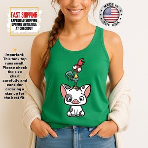 Hei Girl Hei Moana Tank Top, Disney Princess Moana Tank Top, Disney Trip, Disneyland Vacation Group Tank Tee image 10