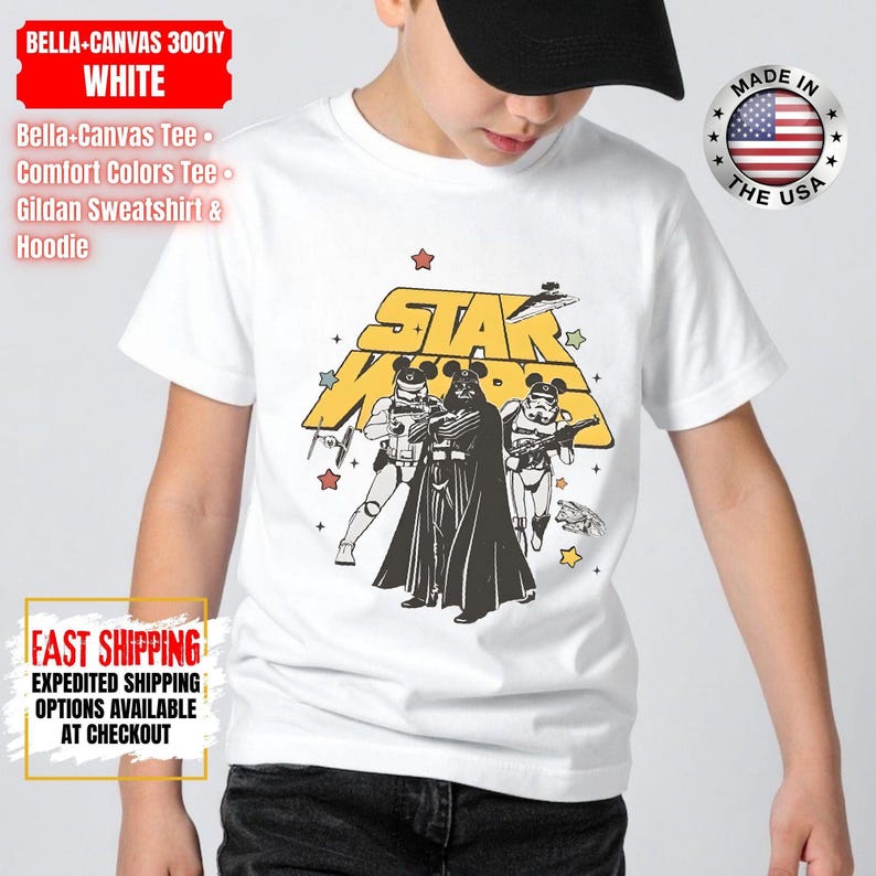 Disney Star Wars Shirt, Mandalorian Sweatshirt, Darth Vader Comfort Colors Shirt, Chewbacca Shirt, Star Jedi Shirt, Luke Skywalker Tee image 9