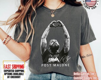 Post Malone Jelly Roll Big Ass Stadium 2026 Tour Shirt, Comfort Colors and Bella+Canvas Shirts, Gildan Sweatshirt and Hoodie