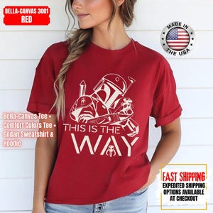 Camiseta Disney Star Wars, sudadera Mandalorian, camiseta de colores cómodos de Darth Vader, camiseta de Chewbacca, camiseta Star Jedi, camiseta de Luke Skywalker imagen 14