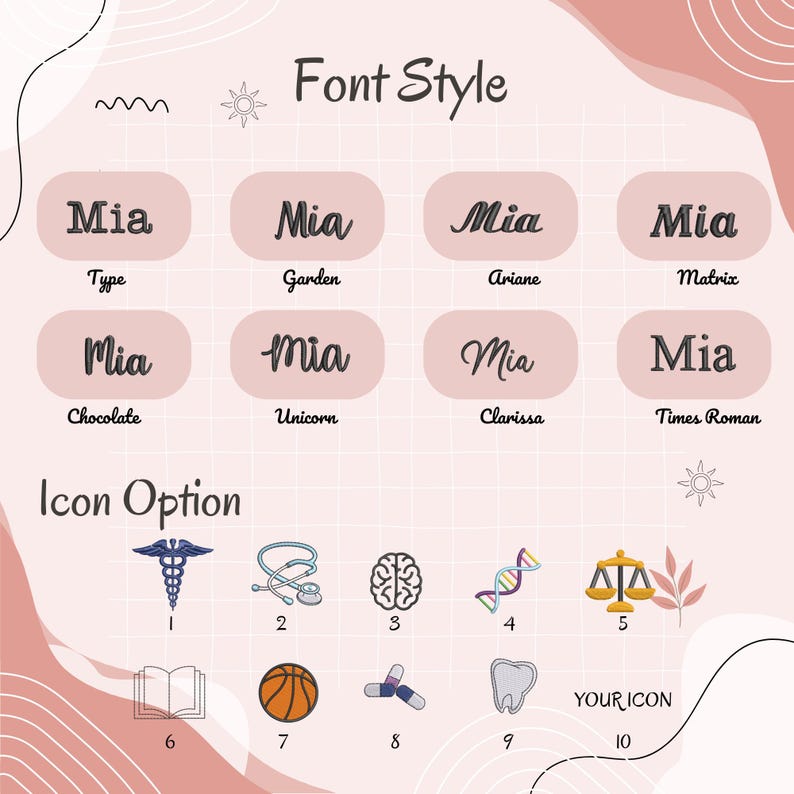 Broderad blommig bokstavshoodie - Anpassad grekisk universitetskläder - Gåva för kvinnoföreningen bild 9