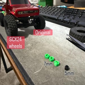 Ascent 32 Hex Adapter for 7mm Wheel Hub