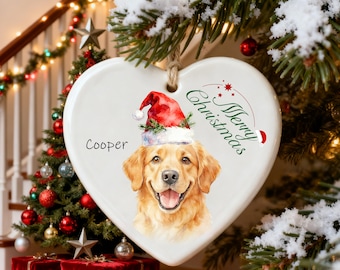 Ornement personnalisé pour portrait d'animal de compagnie, décoration de Noël personnalisée pour chien ou chat, cadeau souvenir, ornement de vacances pour amoureux des animaux