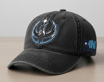 Minnesota Rebel Alliance Embroidered Hat, MN State Bird Loon Resistance Cap, Political Protest Baseball Cap, Minnesota Starbird Dad Hat