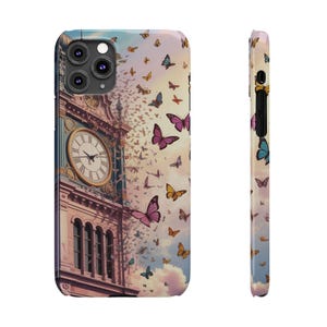 Butterfly iPhone Case: Artistic Nature Design, Slim Protective Cover