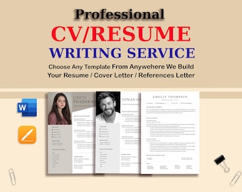 Resume Writer, Resume Writing Service, CV Writer, Resume Writing, ATS Friendly, Photo Resume, Professional Resume, Minimal Resume