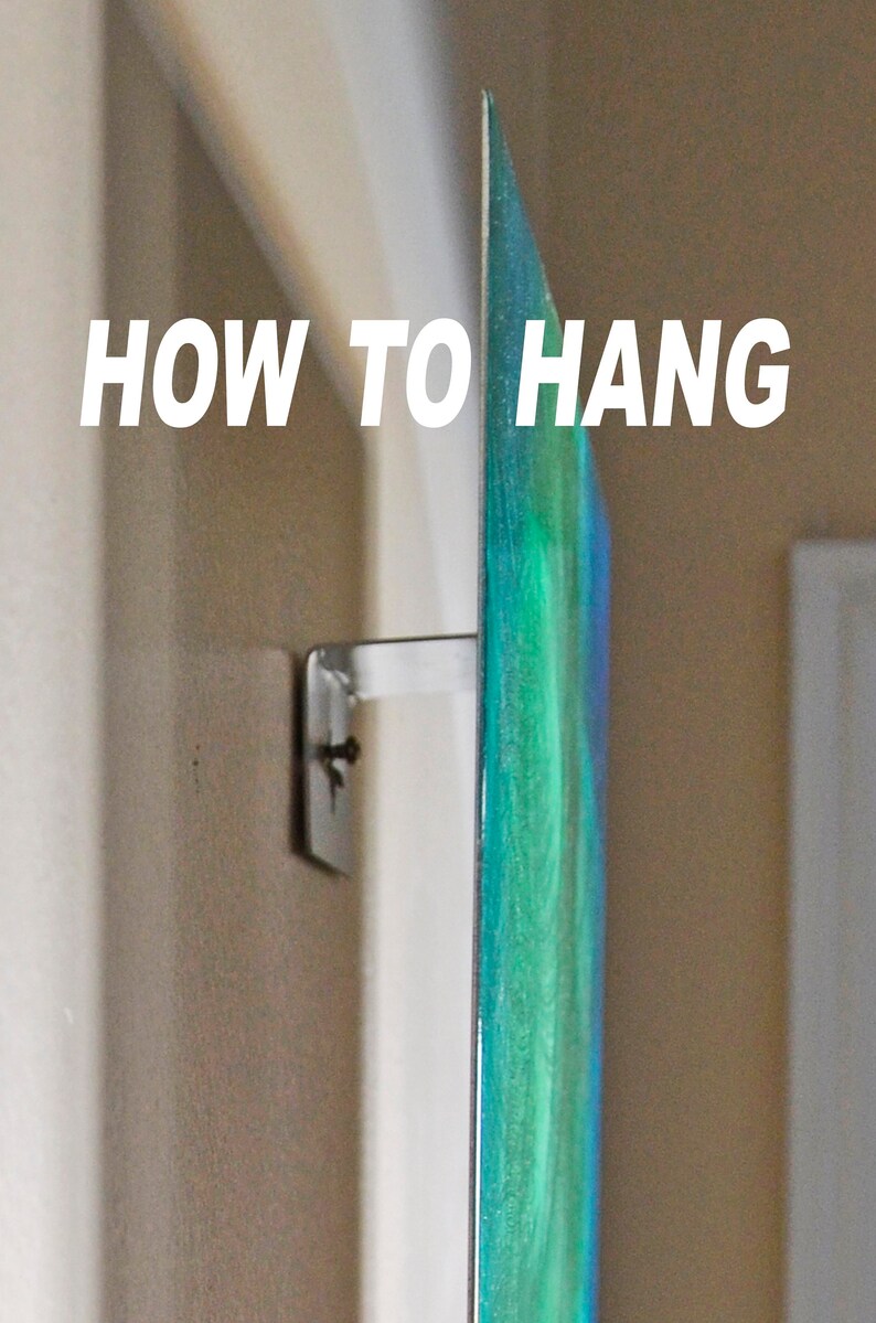 Vertical Horizontal Metal Wall Artcalm Waves Art Paintingbeach Art