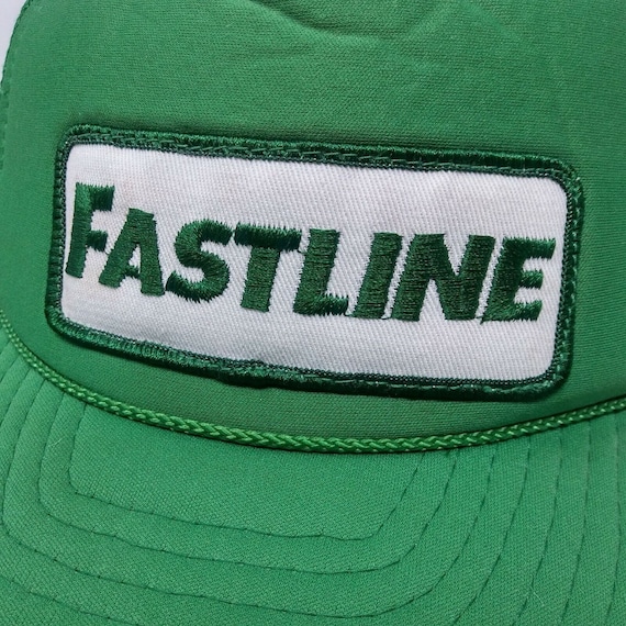 Rare vintage FASTLINE Farm Equipment Drawstring Truck… Gem