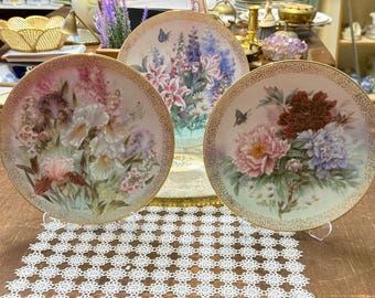 Lena Liu "Symphony of Shimmering Beauty" decoratieve verzamelborden - set van 3