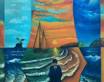 René Magritte, oil on canvas