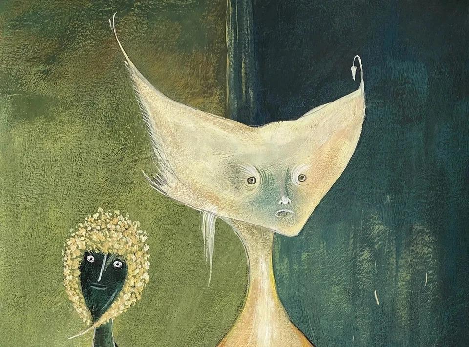 Leonora Carrington Oil on Canvas - Etsy UK