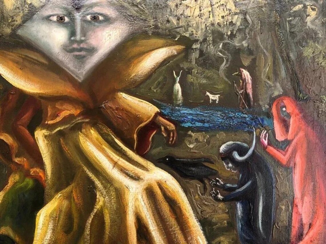 Leonora Carrington Oil on Canvas - Etsy