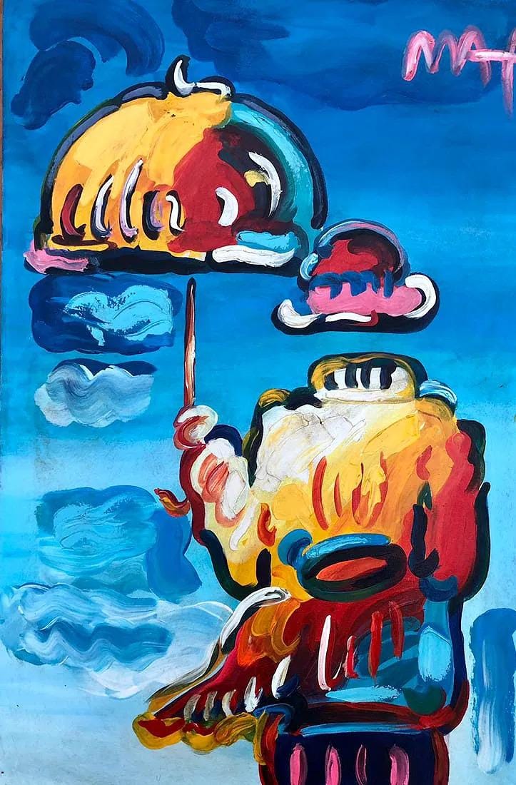 Peter max signed - Etsy 日本
