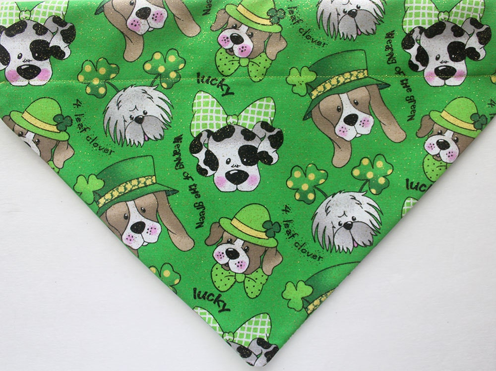 st patrick day bandana for dogs
