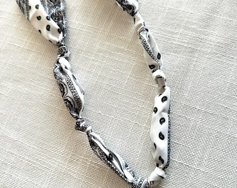 Western Style Bandana Choker