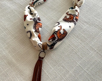 Western Style Bandana Choker
