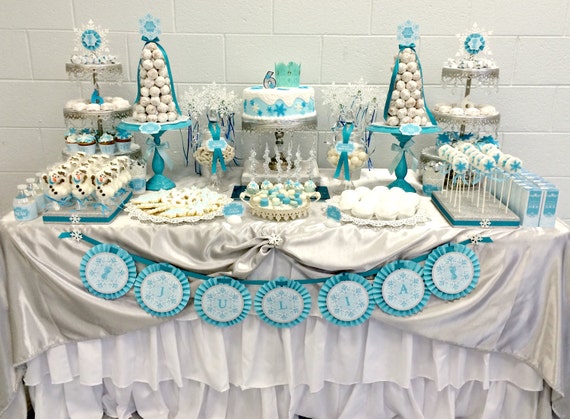 INSTANT DOWNLOAD - DIY Printable Happy Birthday Banner by BluGrass Designs - Frozen Inspired Il_570xn