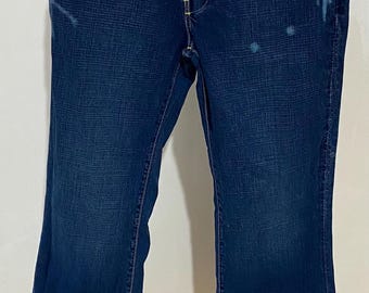 Calça jeans vintage Diesel Daze com etiqueta, corte bootcut, tamanho W28 L34.