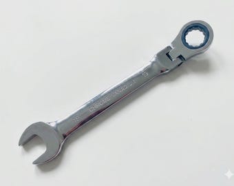 Chave de catraca de 19 mm com cabeça giratória