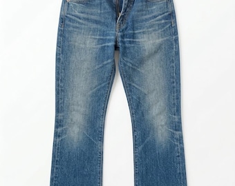 Levi's 525 Vintage Y2K Bootcut Flared Jeans, Light Wash | Levi Strauss 525-04 Size W25 L32 Slim Fit Low/Mid Rise | 90s Style Denim