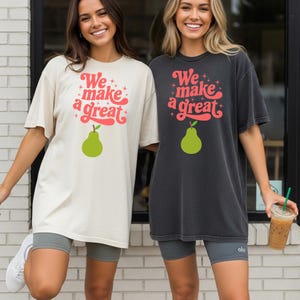 Women&#39;s Fashion Best Friends Tee - Besties Graphic Tee , Gift For Best Friends , Comfort Colors 1717 Casual