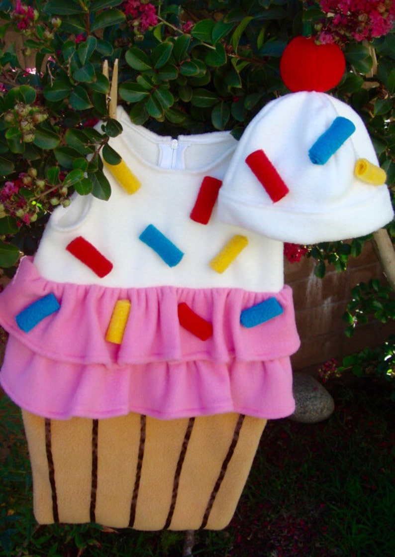 Baby Cupcake with Sprinkles costume for Halloween or just