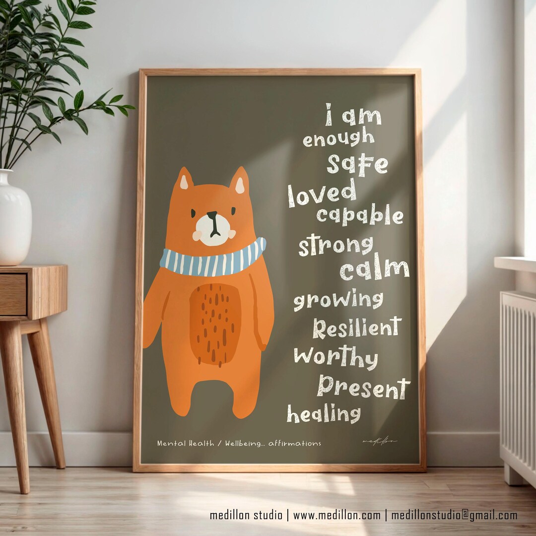 Image showcasing Mental Health Kids Poster | 