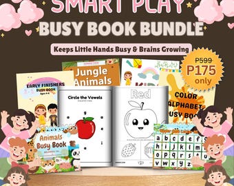 Libro de actividades para niños pequeños: Trazar, números y letras (Hojas de trabajo imprimibles en PDF)