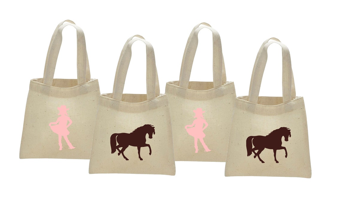 Cowgirl Party Favor Bags Cow Girl Candy Bags Rodeo Party Etsy