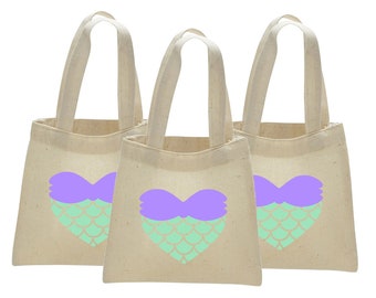 Mermaid favor bags, Mermaid favors bags, Mermaid wedding favor bag, mermaid gift bag, Mermaid party favor bags,  Mermaid gift bags for party