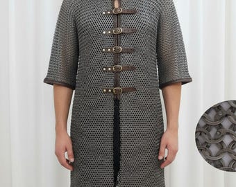 Chainmail Shirt 9 MM Flat Riveted With Washer