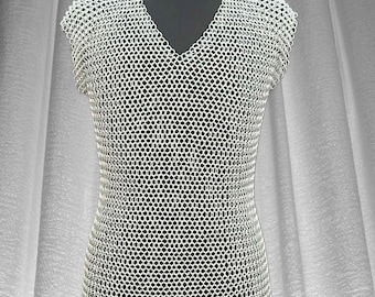 Renaissance Fair Chainmail Costume Top