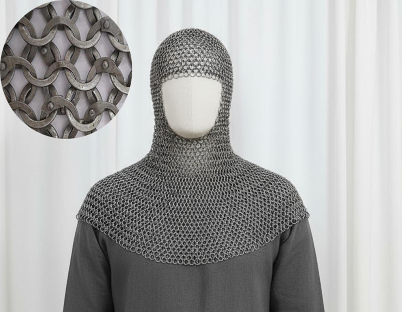 Medieval Chainmail Hauberk – 8MM Flat Riveted With Washers - Etsy UK
