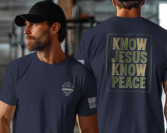 Know Jesus Know Peace Shirt - Christian Gospel Tee