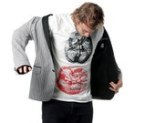 Mens anatomie hersenen Shirt - scherm afgedrukt menselijk lichaam wetenschap