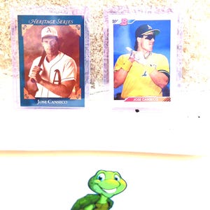 Jose Canseco Vintage Baseball Bundle - Oakland Athletics Superstar