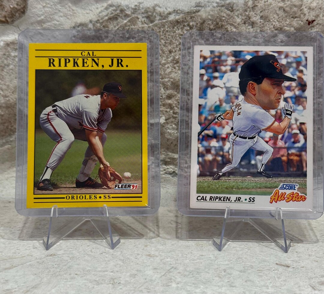 Cal Ripken Jr. Baseball Card Bundle – Baltimore Orioles, Hall of Famer ...