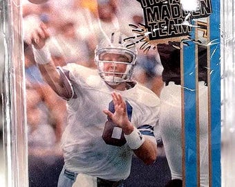 1990 Topps TROY AIKMAN 1989 Record Breaker Hall of Fame QB Cowboys