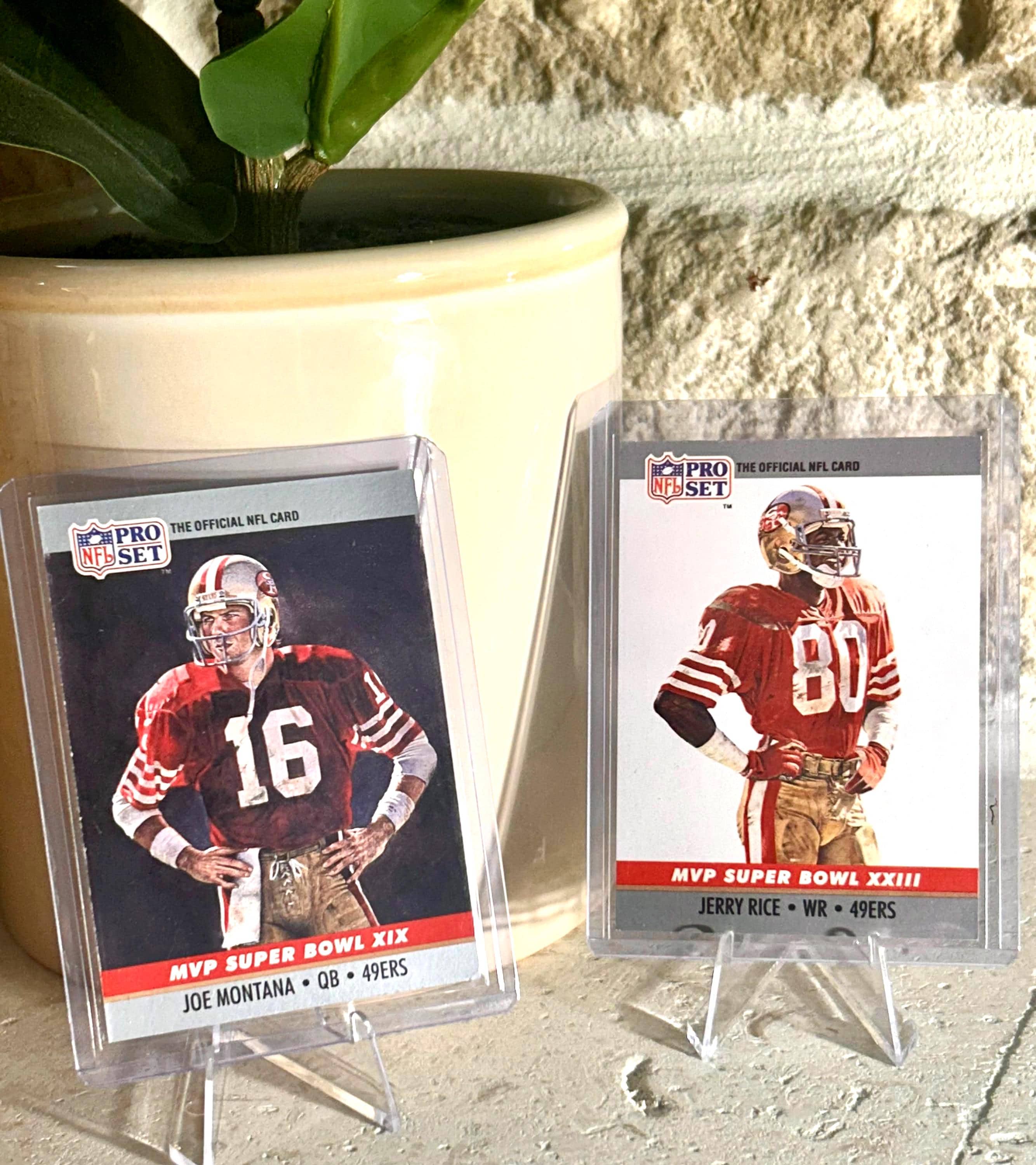 Jerry Rice and Joe Montana - Etsy