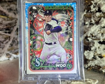 Bryan Woo Rookie Card- Seattle Mariners- RP2 Gift Bundle