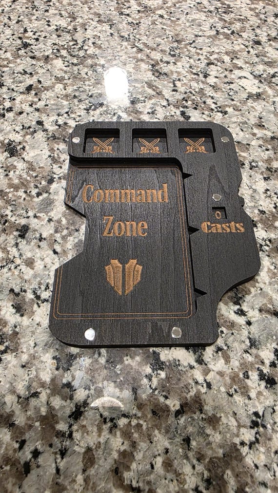 mtg token deck commander Tray / Deck, & Counter Holder/wooden/reusable for Tcgs White at the best price on Ubuy Indonesia KW Is there a 