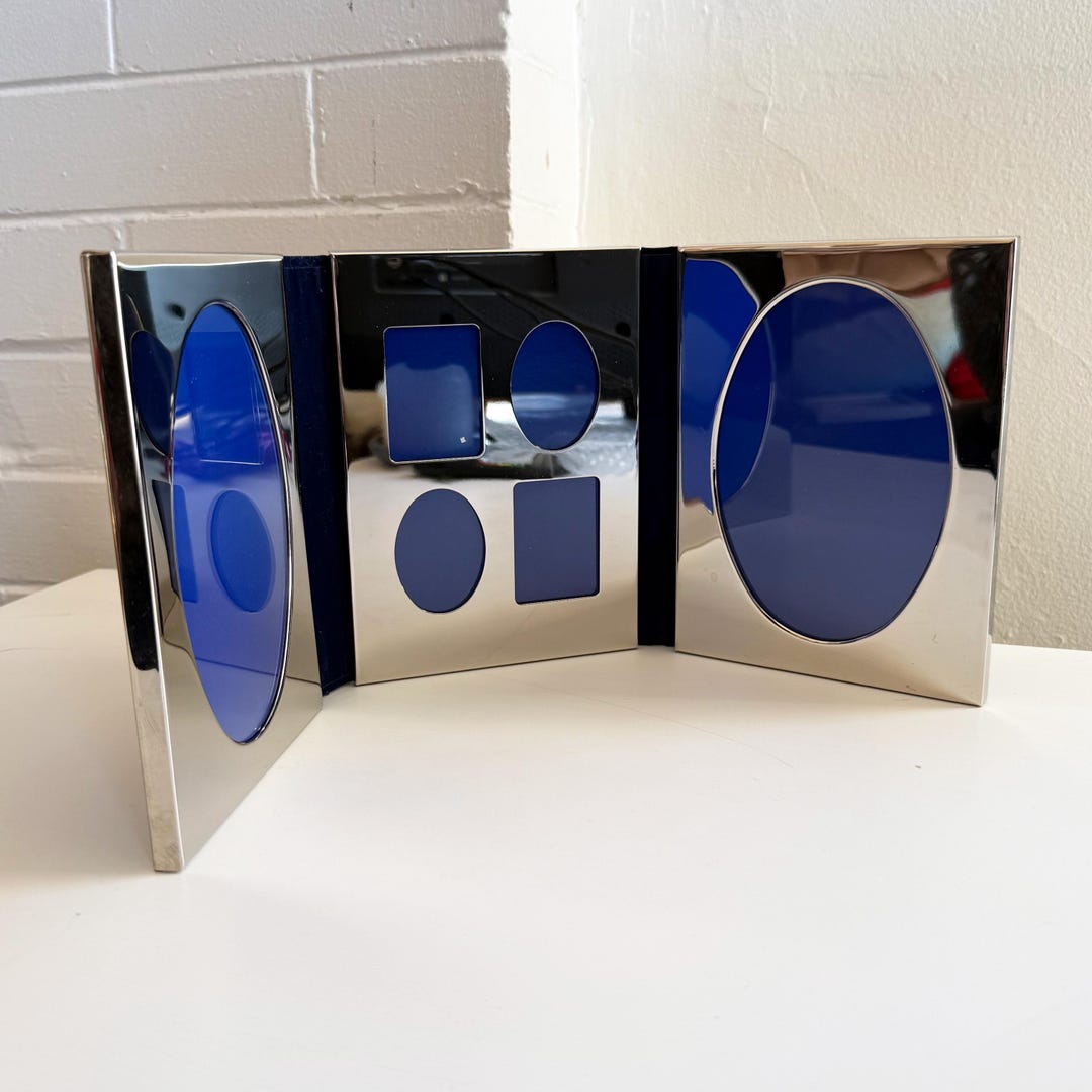 80s Vintage Trifold Picture Frame - Etsy Canada