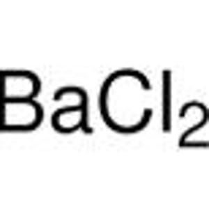 25 g de cloruro de bario · 2H₂O. 99,5 %+ **Alta pureza**. Certificado de análisis disponible bajo petición.
