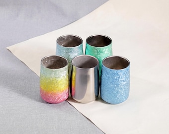 Double-Walled Pure Titanium Tumbler – Insulated & Lightweight Drinkware