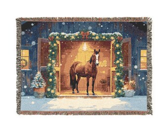 Manta tejida - Manta de invierno para caballos