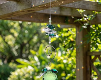 Suncatcher Hanging Ornament, Faceted Light Catcher Window Decor, Rainbow Sun Catcher Gift for Home Garden Room,  Birthday Celebration Gift