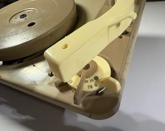 Vintage Elac Miracord 16 Turntable: German Radio Parts - AS IS